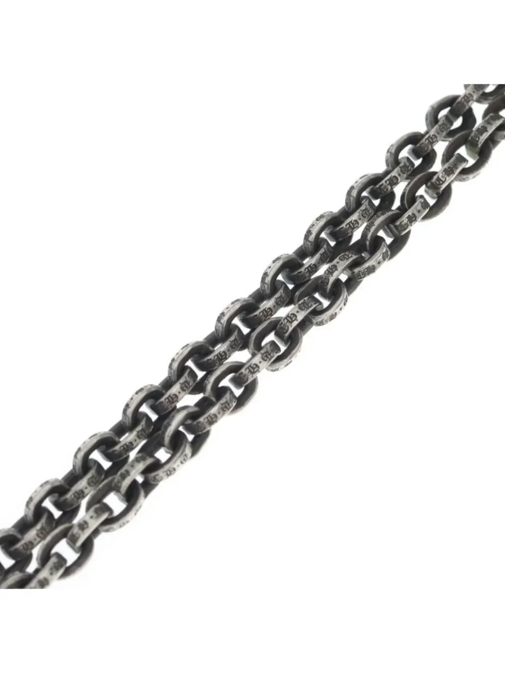 Chrome Hearts Paper Chain 24 Necklace Silver